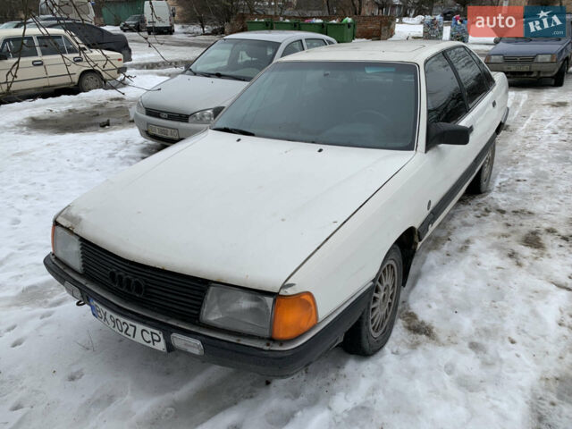 Белый Ауди 100, объемом двигателя 2.23 л и пробегом 725 тыс. км за 1100 $, фото 1 на Automoto.ua