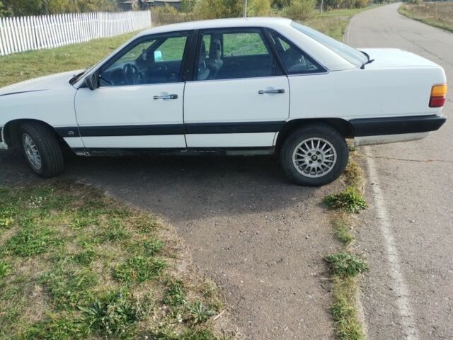 Білий Ауді 100, об'ємом двигуна 1.8 л та пробігом 1 тис. км за 1356 $, фото 1 на Automoto.ua