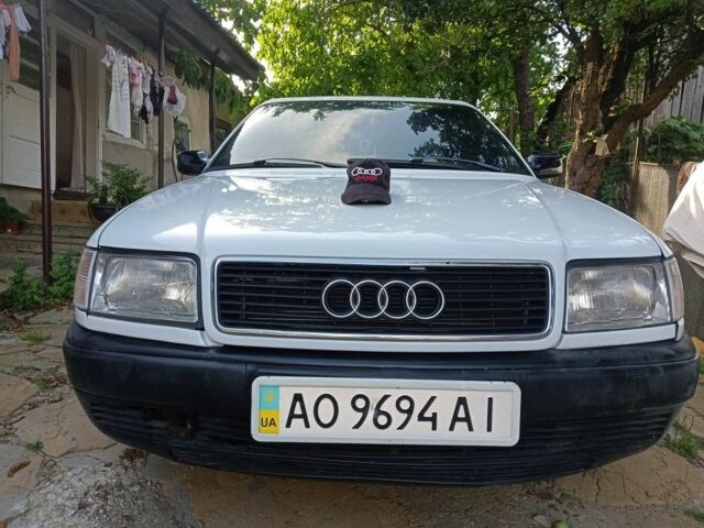 Белый Ауди 100, объемом двигателя 2 л и пробегом 2 тыс. км за 2300 $, фото 1 на Automoto.ua