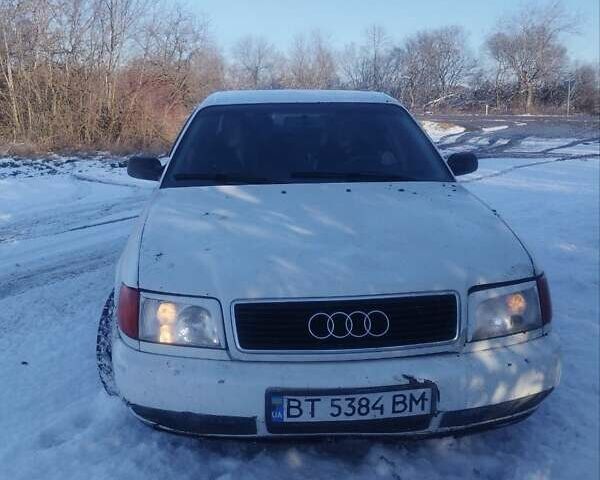 Ауди 100 1991 в Ямполь на Automoto.ua Белый Ауди 100, объемом двигателя 2 л и пробегом 300 тыс. км за 1400 $, фото 1 на Automoto.ua