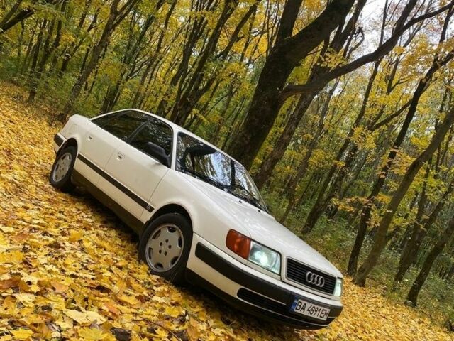 Білий Ауді 100, об'ємом двигуна 2.3 л та пробігом 286 тис. км за 2600 $, фото 1 на Automoto.ua