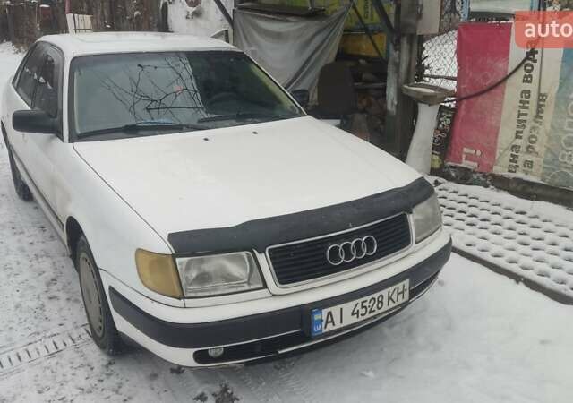 Білий Ауді 100, об'ємом двигуна 2.3 л та пробігом 325 тис. км за 3200 $, фото 1 на Automoto.ua