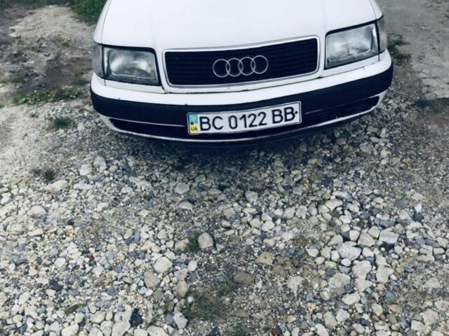 Белый Ауди 100, объемом двигателя 2.3 л и пробегом 585 тыс. км за 1500 $, фото 1 на Automoto.ua