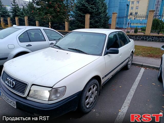 Білий Ауді 100, об'ємом двигуна 2 л та пробігом 363 тис. км за 2400 $, фото 1 на Automoto.ua