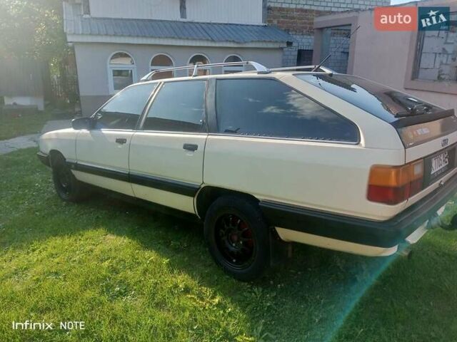 Белый Ауди 100, объемом двигателя 2 л и пробегом 608 тыс. км за 1600 $, фото 1 на Automoto.ua