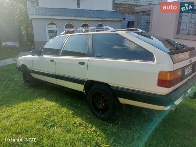 Білий Ауді 100, об'ємом двигуна 2 л та пробігом 608 тис. км за 1250 $, фото 1 на Automoto.ua