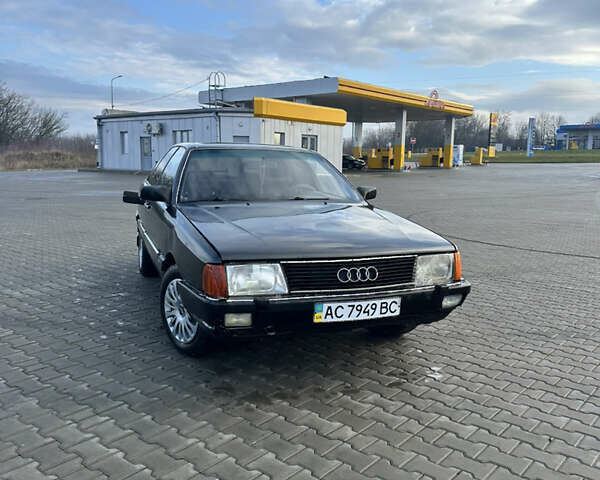 Черный Ауди 100, объемом двигателя 2.31 л и пробегом 373 тыс. км за 1650 $, фото 1 на Automoto.ua