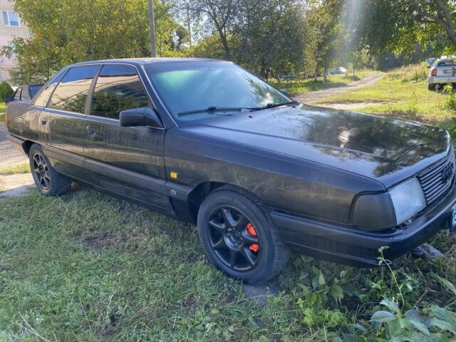 Чорний Ауді 100, об'ємом двигуна 2.2 л та пробігом 280 тис. км за 1350 $, фото 1 на Automoto.ua