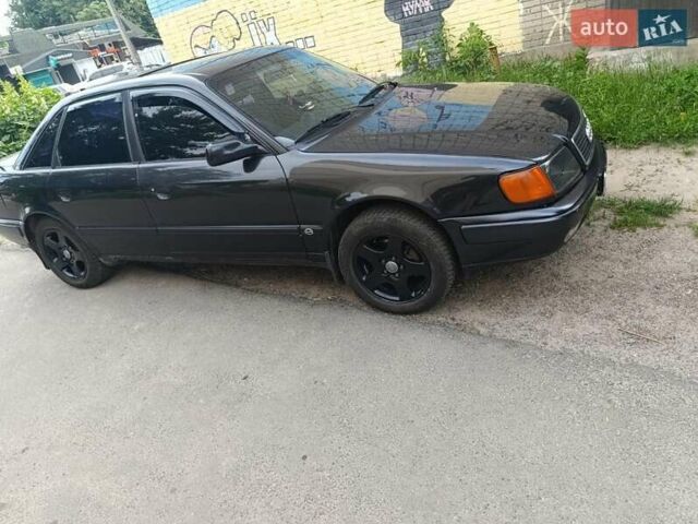 Чорний Ауді 100, об'ємом двигуна 2.8 л та пробігом 200 тис. км за 1150 $, фото 1 на Automoto.ua