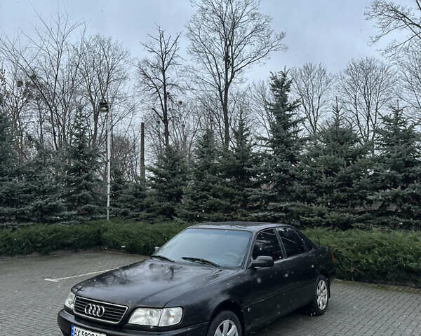 Черный Ауди 100, объемом двигателя 2.6 л и пробегом 333 тыс. км за 3500 $, фото 1 на Automoto.ua