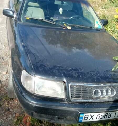 Черный Ауди 100, объемом двигателя 2.8 л и пробегом 340 тыс. км за 1300 $, фото 1 на Automoto.ua