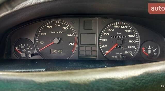 Черный Ауди 100, объемом двигателя 2.3 л и пробегом 230 тыс. км за 1300 $, фото 1 на Automoto.ua