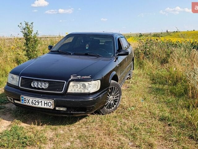 Черный Ауди 100, объемом двигателя 2.6 л и пробегом 400 тыс. км за 2200 $, фото 1 на Automoto.ua