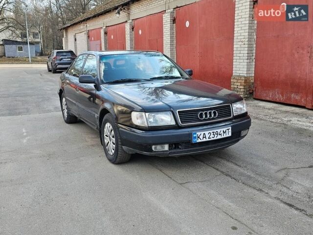 Черный Ауди 100, объемом двигателя 2.31 л и пробегом 330 тыс. км за 1700 $, фото 1 на Automoto.ua