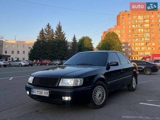 Черный Ауди 100, объемом двигателя 2.8 л и пробегом 200 тыс. км за 2000 $, фото 1 на Automoto.ua