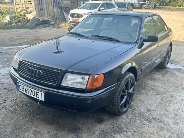 Чорний Ауді 100, об'ємом двигуна 2.8 л та пробігом 400 тис. км за 1904 $, фото 1 на Automoto.ua