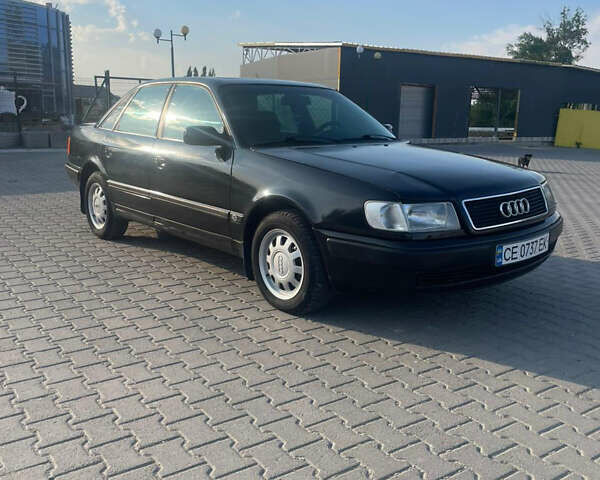 Черный Ауди 100, объемом двигателя 2 л и пробегом 311 тыс. км за 3200 $, фото 1 на Automoto.ua