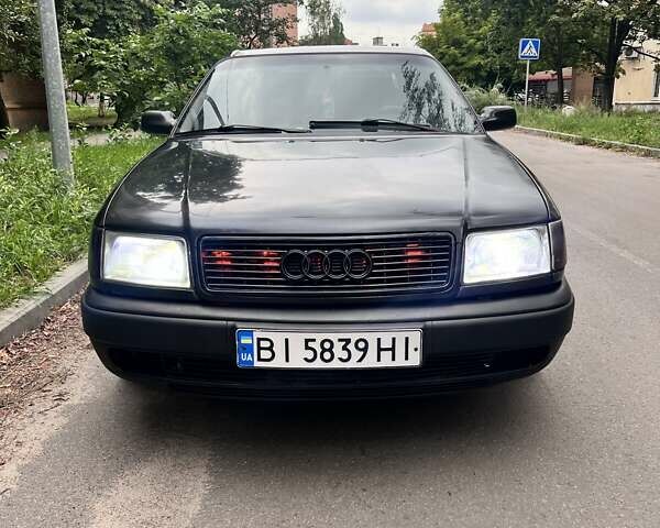 Черный Ауди 100, объемом двигателя 2.8 л и пробегом 350 тыс. км за 2900 $, фото 1 на Automoto.ua
