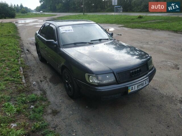 Чорний Ауді 100, об'ємом двигуна 2.8 л та пробігом 500 тис. км за 1900 $, фото 1 на Automoto.ua