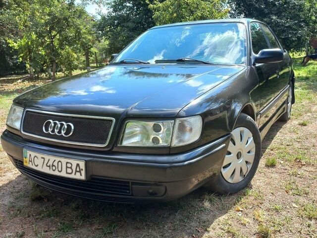 Чорний Ауді 100, об'ємом двигуна 2.3 л та пробігом 350 тис. км за 1550 $, фото 1 на Automoto.ua