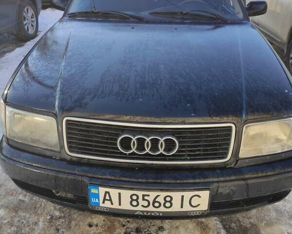 Чорний Ауді 100, об'ємом двигуна 2.4 л та пробігом 64 тис. км за 1500 $, фото 1 на Automoto.ua
