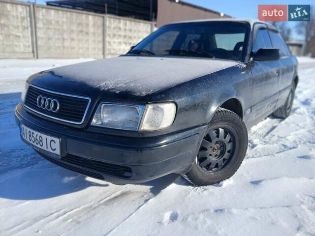 Черный Ауди 100, объемом двигателя 2.4 л и пробегом 541 тыс. км за 2200 $, фото 1 на Automoto.ua