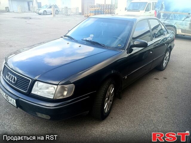 Чорний Ауді 100, об'ємом двигуна 2.8 л та пробігом 350 тис. км за 2300 $, фото 1 на Automoto.ua