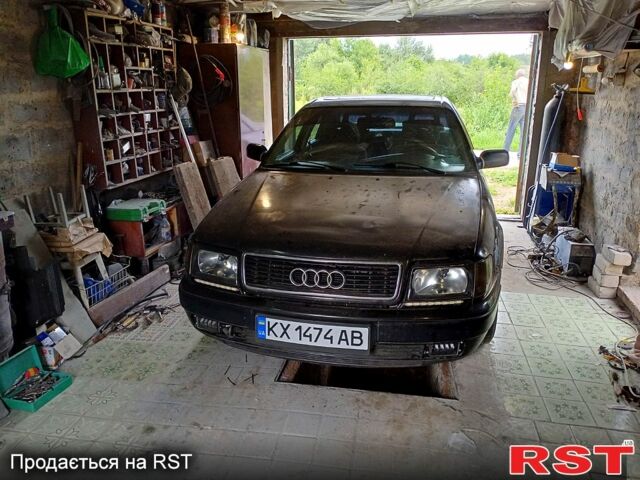 Черный Ауди 100, объемом двигателя 2.6 л и пробегом 390 тыс. км за 2900 $, фото 1 на Automoto.ua