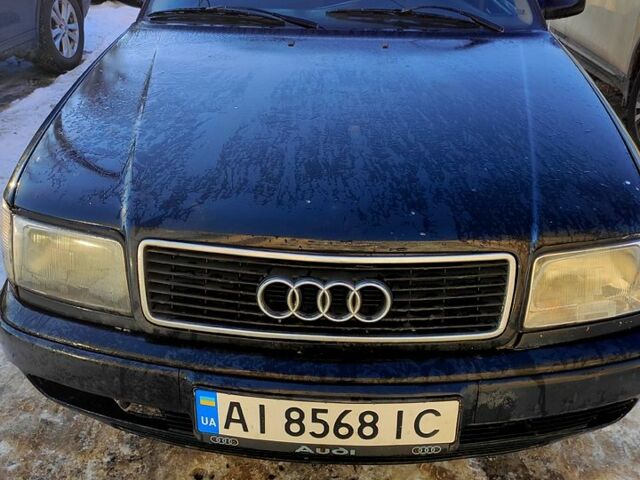 Черный Ауди 100, объемом двигателя 2.4 л и пробегом 64 тыс. км за 1500 $, фото 1 на Automoto.ua
