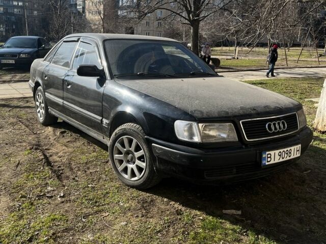 Чорний Ауді 100, об'ємом двигуна 2.8 л та пробігом 350 тис. км за 1300 $, фото 1 на Automoto.ua