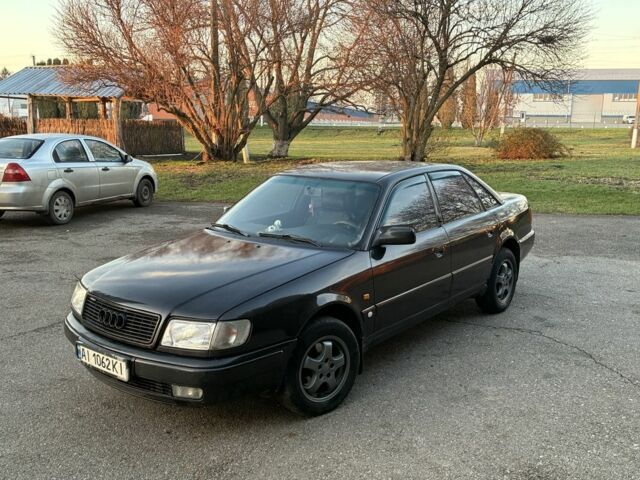 Чорний Ауді 100, об'ємом двигуна 2 л та пробігом 400 тис. км за 1750 $, фото 1 на Automoto.ua