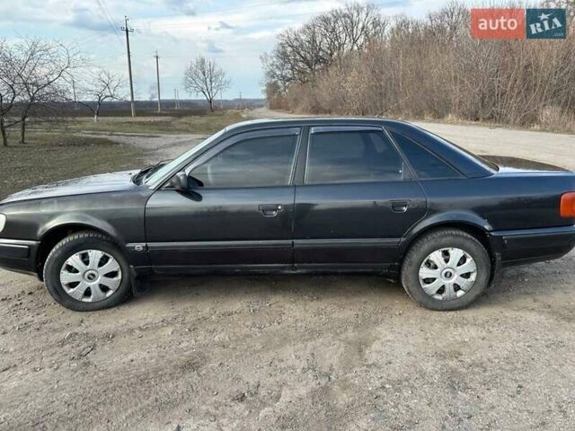 Чорний Ауді 100, об'ємом двигуна 2.3 л та пробігом 200 тис. км за 2100 $, фото 1 на Automoto.ua