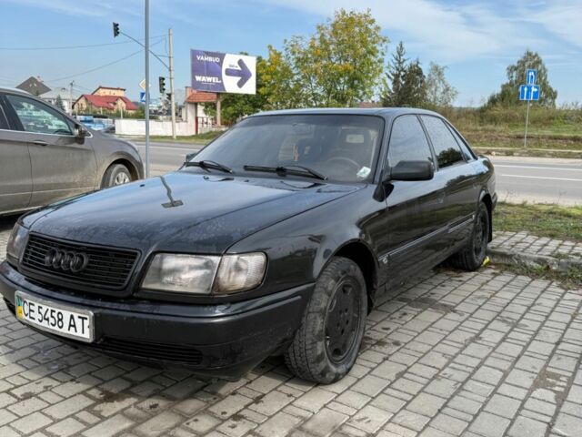 Чорний Ауді 100, об'ємом двигуна 2.3 л та пробігом 233 тис. км за 1200 $, фото 1 на Automoto.ua
