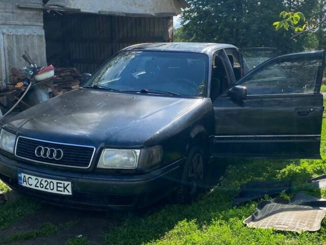 Черный Ауди 100, объемом двигателя 1.9 л и пробегом 3 тыс. км за 2000 $, фото 1 на Automoto.ua