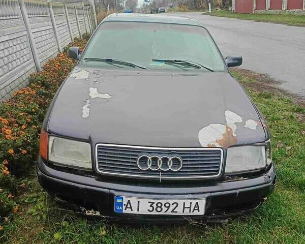 Черный Ауди 100, объемом двигателя 2.8 л и пробегом 400 тыс. км за 1700 $, фото 1 на Automoto.ua