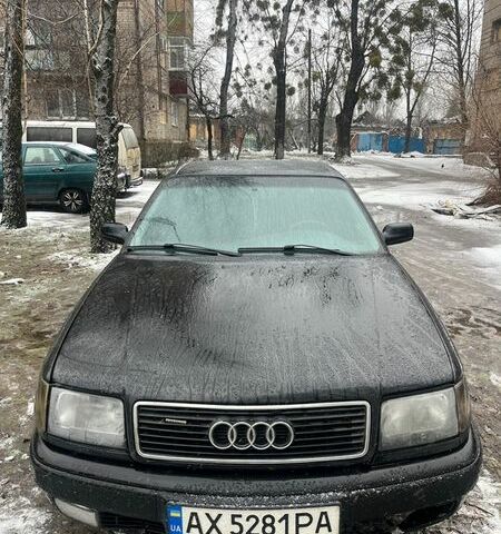 Чорний Ауді 100, об'ємом двигуна 2.8 л та пробігом 556 тис. км за 3200 $, фото 1 на Automoto.ua