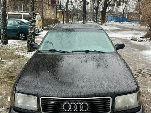 Чорний Ауді 100, об'ємом двигуна 2.8 л та пробігом 556 тис. км за 3800 $, фото 1 на Automoto.ua