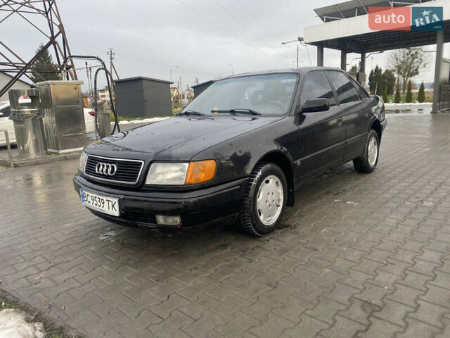 Черный Ауди 100, объемом двигателя 2.77 л и пробегом 360 тыс. км за 2300 $, фото 1 на Automoto.ua