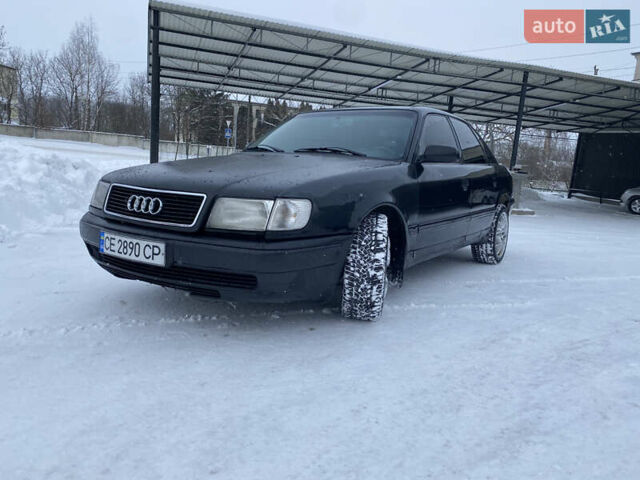 Черный Ауди 100, объемом двигателя 2.77 л и пробегом 400 тыс. км за 2600 $, фото 1 на Automoto.ua
