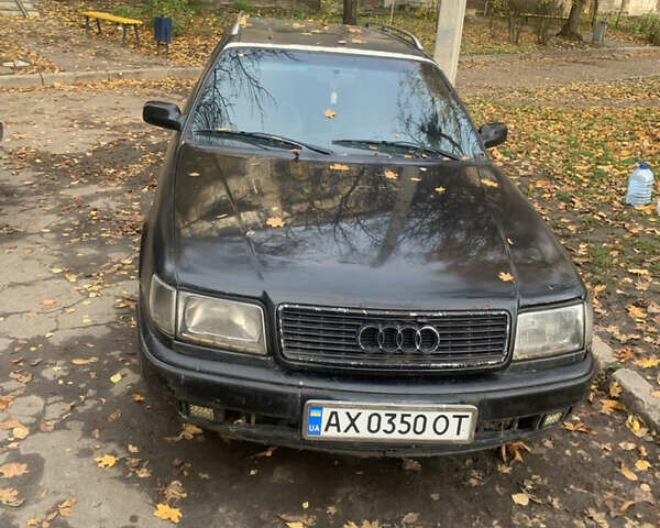 Чорний Ауді 100, об'ємом двигуна 2.77 л та пробігом 400 тис. км за 1350 $, фото 1 на Automoto.ua