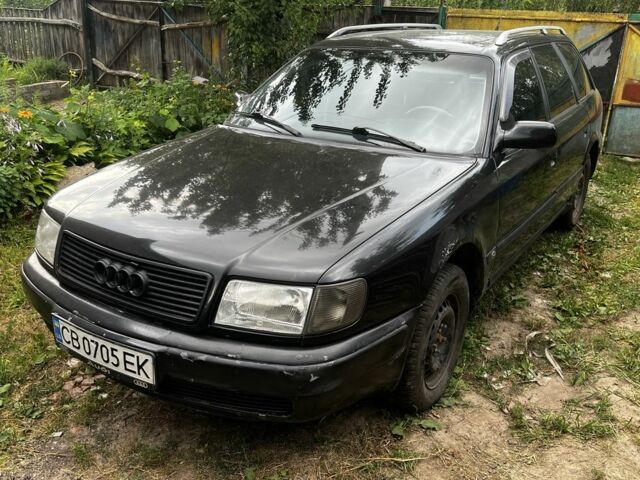 Чорний Ауді 100, об'ємом двигуна 2.8 л та пробігом 500 тис. км за 1800 $, фото 1 на Automoto.ua