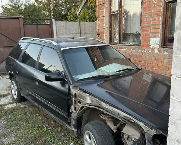 Черный Ауди 100, объемом двигателя 2.77 л и пробегом 250 тыс. км за 1300 $, фото 1 на Automoto.ua