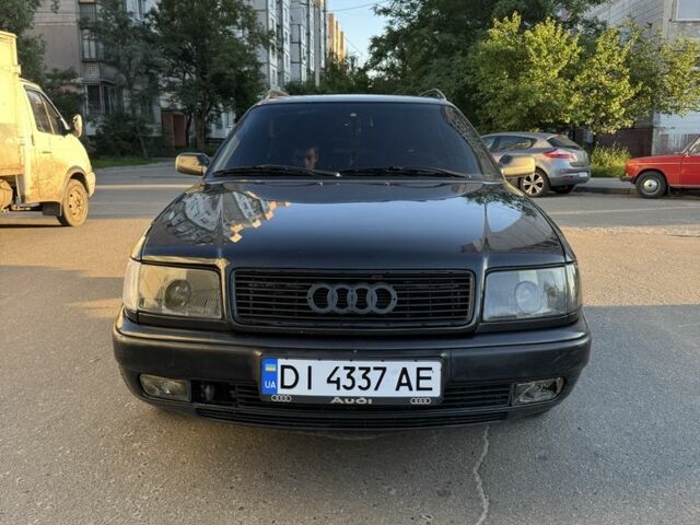 Черный Ауди 100, объемом двигателя 2.8 л и пробегом 438 тыс. км за 1500 $, фото 1 на Automoto.ua