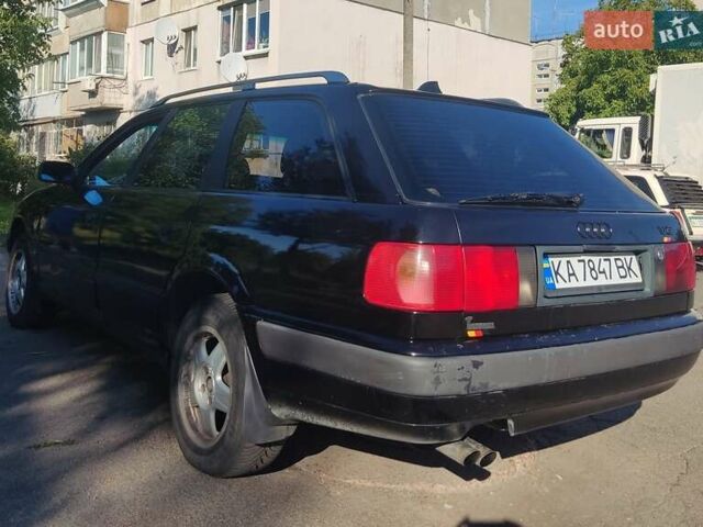 Черный Ауди 100, объемом двигателя 2.8 л и пробегом 360 тыс. км за 3200 $, фото 1 на Automoto.ua