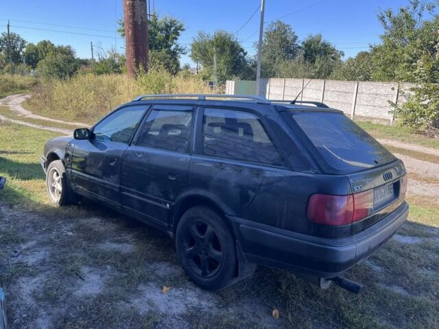 Черный Ауди 100, объемом двигателя 2 л и пробегом 1 тыс. км за 1400 $, фото 1 на Automoto.ua