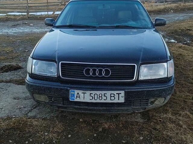 Черный Ауди 100, объемом двигателя 2.5 л и пробегом 500 тыс. км за 2300 $, фото 1 на Automoto.ua