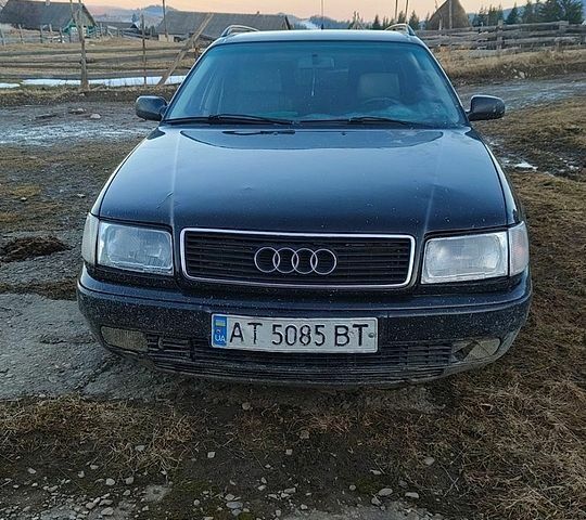 Черный Ауди 100, объемом двигателя 2.5 л и пробегом 500 тыс. км за 2300 $, фото 1 на Automoto.ua