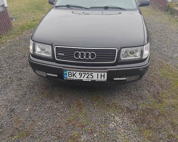 Черный Ауди 100, объемом двигателя 1.98 л и пробегом 40 тыс. км за 2700 $, фото 1 на Automoto.ua