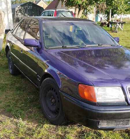 Фиолетовый Ауди 100, объемом двигателя 2.5 л и пробегом 400 тыс. км за 2800 $, фото 1 на Automoto.ua
