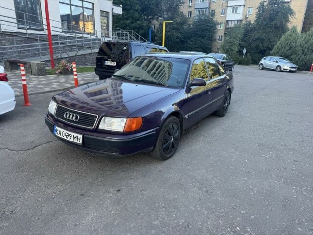 Фиолетовый Ауди 100, объемом двигателя 2.8 л и пробегом 10 тыс. км за 2700 $, фото 1 на Automoto.ua